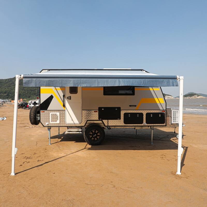 ALEKO Waterproof Retractable 16'X8' RV or Home Patio Canopy Awning
