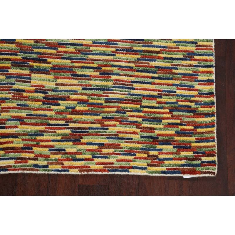 Modern Moroccan Oriental Home Decor Area Rug Handmade Wool Carpet - 5'4" x 7'7"