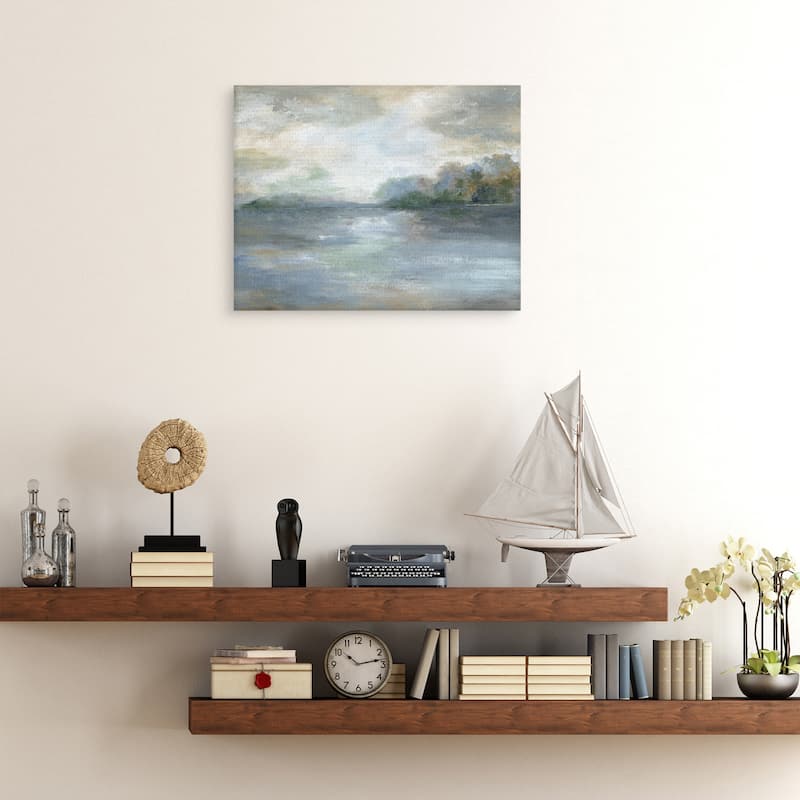 Blue Ethereal by Nan Canvas Art Print