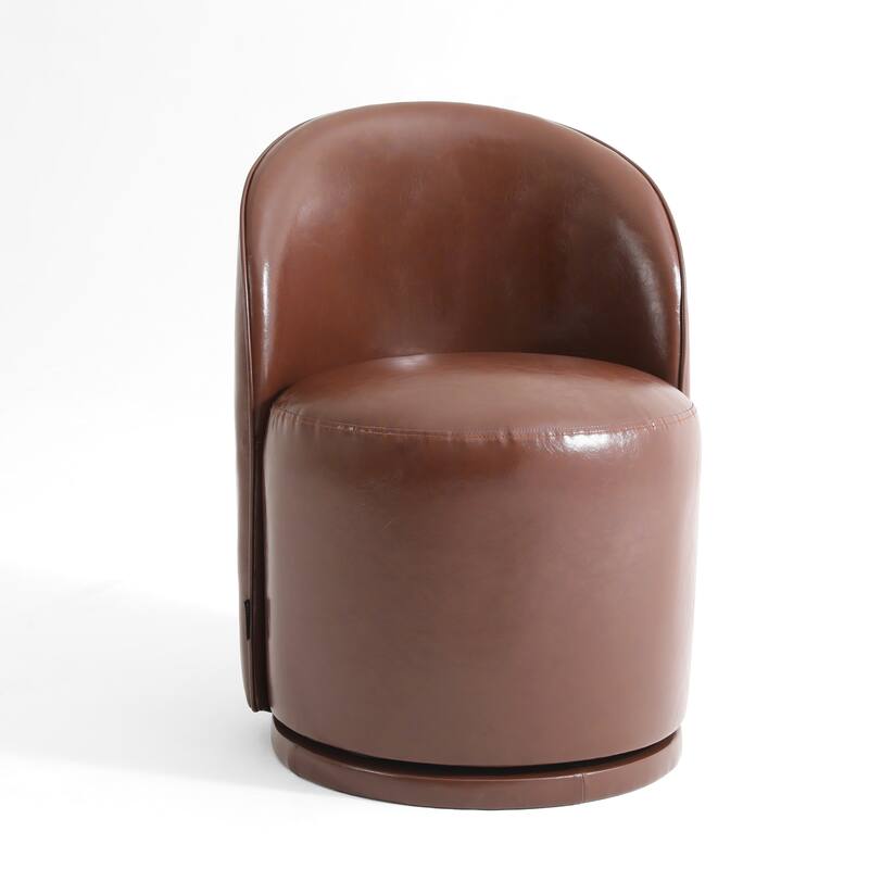 23" W Upholstered Swivel Side Chair for Dining Room, Balcony, Parlour