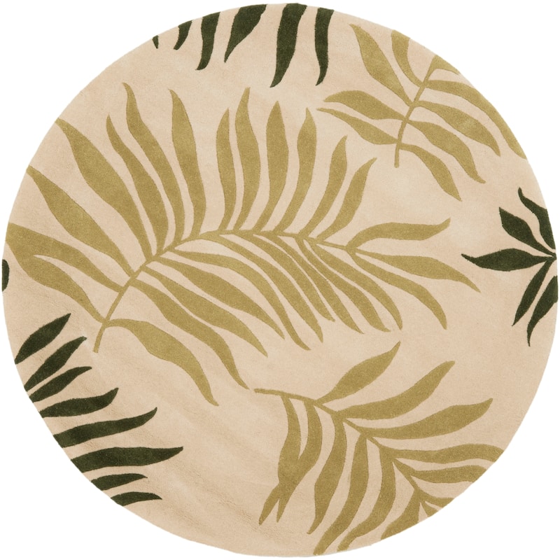 SAFAVIEH Handmade Soho Carley Ferns N.Z. Wool Rug