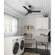 preview thumbnail 3 of 25, Hunter 52" and 44" Presto Ceiling Fan w/ Wall Control - Contemporary, Industrial, Scandinavian