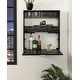 preview thumbnail 16 of 44, Kate and Laurel Georgie Wall Hanging Desk