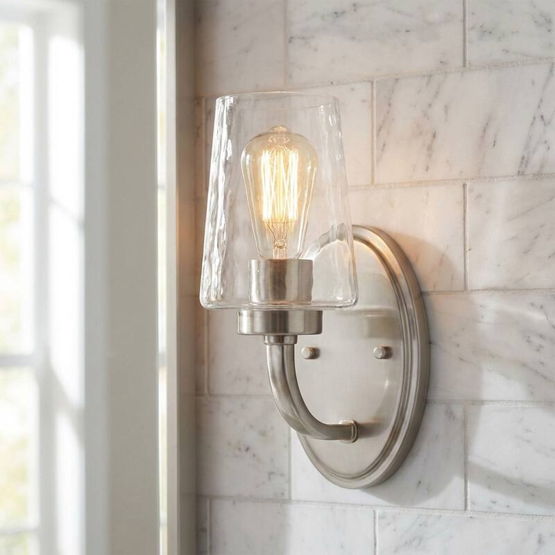 Acroma Modern Bathroom Vanity Light Art Glass Wall Sconce