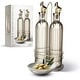 preview thumbnail 63 of 196, COOK WITH COLOR Glass Olive Oil Bottle Dispenser - 2 Pack- 17oz Oil and Vinegar Carafe Decanter Brown Elegant Fluted