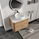 Option Brown-Glossy White Sink
