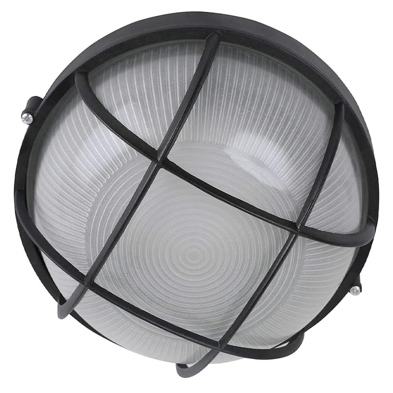 LED Flush Mount Ceiling light 9.5"W x 5"H - 5x9.5x9.5