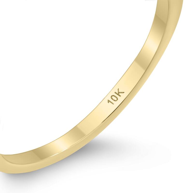 Marquee 3 Stone Diamond Wave Band in 10k Yellow Gold