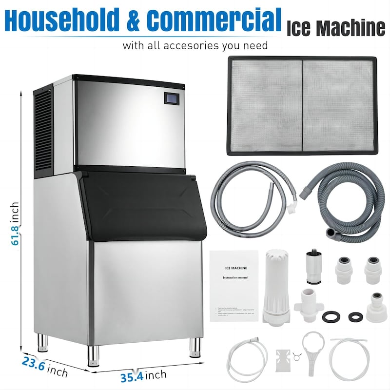Touchscreen Ice Maker Machine