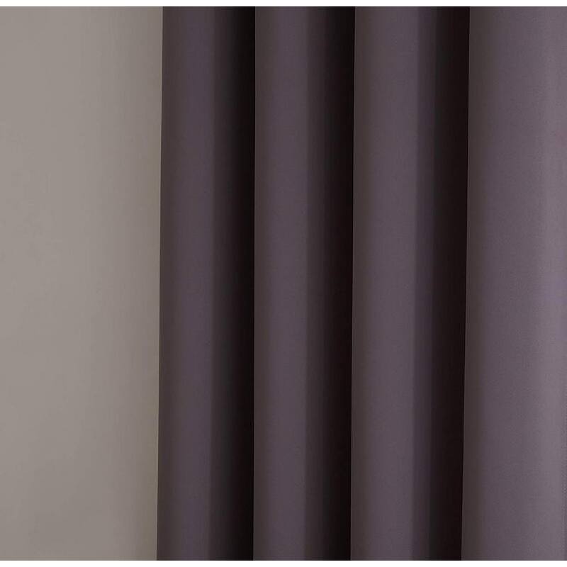 Home Sweet Home Dream Thermal Insulated Blackout Curtain Panels with Tie-Backs