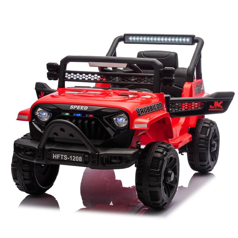 Kids Ride-On Electric Truck 12V with Remote & Learning Features - Xmas Gift