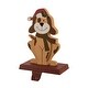 preview thumbnail 17 of 18, Glitzhome Christmas Wooden/Metal Animal Stocking Holder, Dog, Cat - 7.50"h