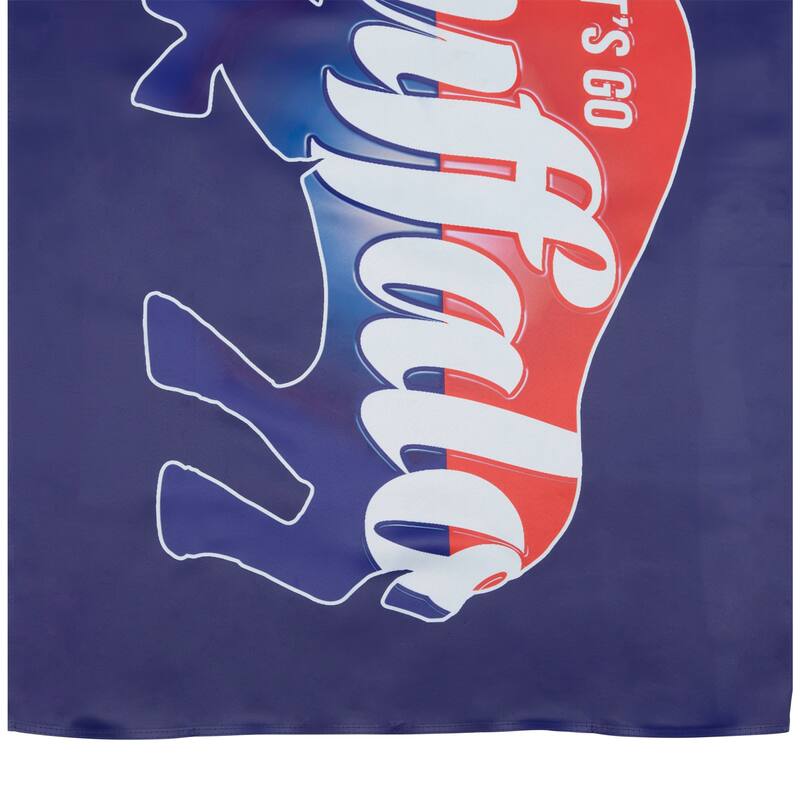 Blue and Red Buffalo Outdoor House Flag 40" x 28"