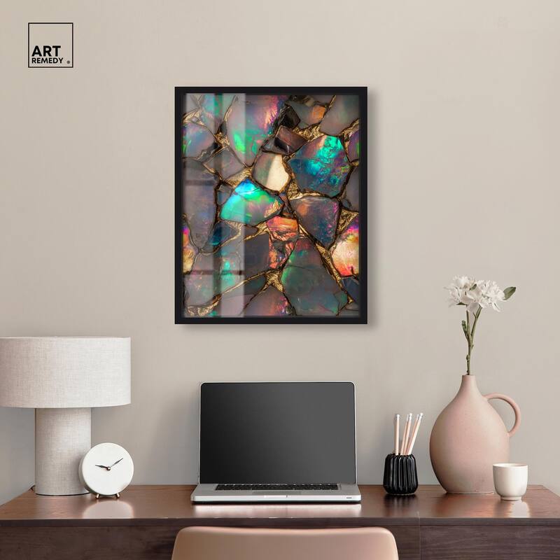 Stonic Rainbow Shadowbox by Art Remedy