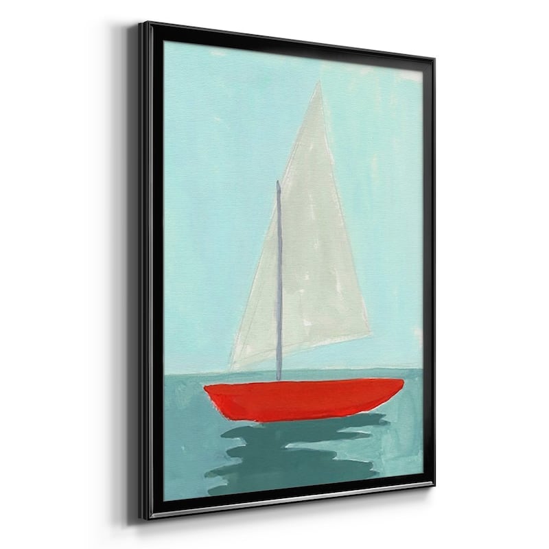 Small Sail II Premium Framed Print - Ready to Hang