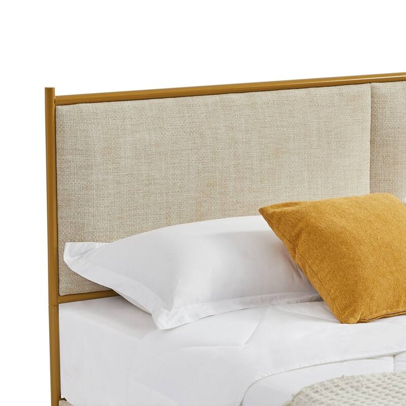 Classic Metal Platform bed with Four drawers
