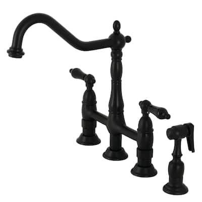 Kingston Brass Duchess Bridge Kitchen Faucet