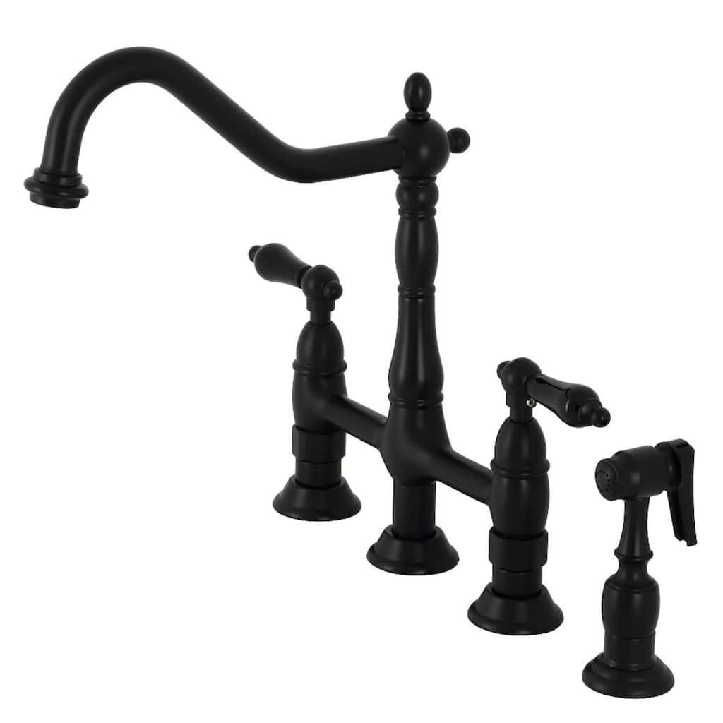Kingston Brass Duchess Bridge Kitchen Faucet