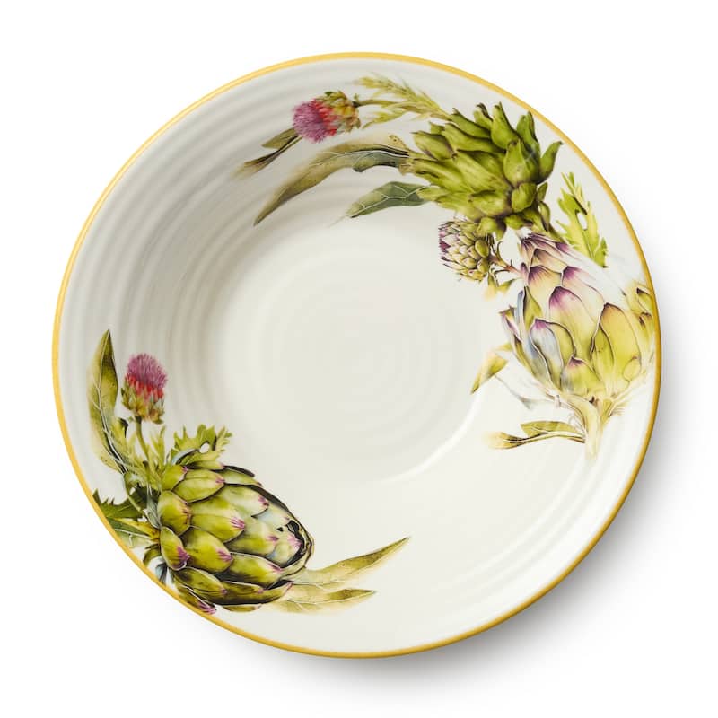 Certified International Verdura Pasta Bowl 13" x 3.25",108 oz. - 13'' W x 13'' D x 3.25'' H