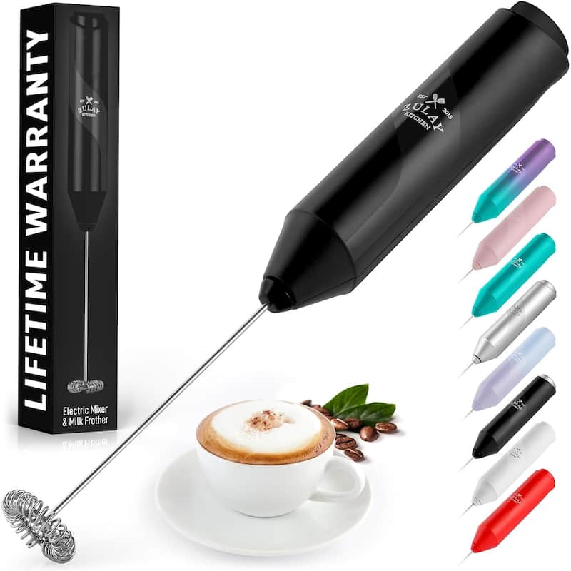 Zulay Kitchen FrothMate Powerful Milk Frother for Coffee