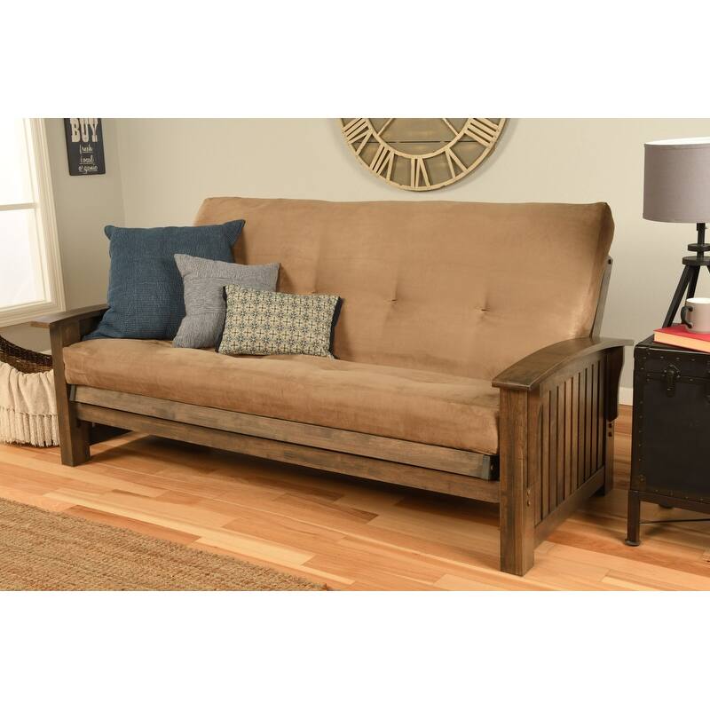 Somette Washington Full-size Futon Frame Includes Mattress