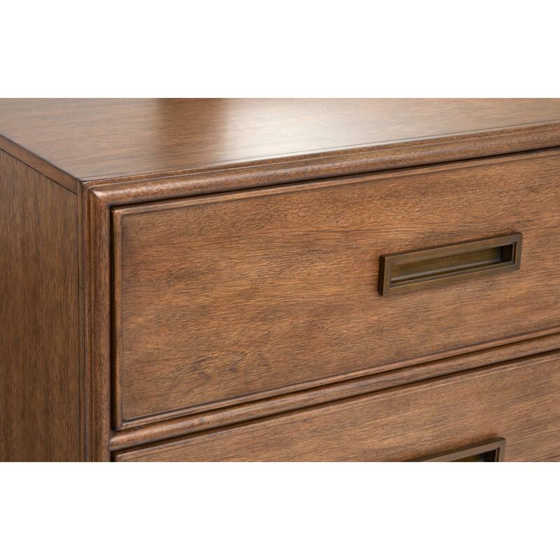 Magnussen Home Ridgefield Russet Double Drawer Dresser