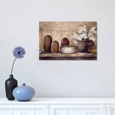 iCanvas "Primrose On A Sideboard" by Linda Thompson Canvas Print