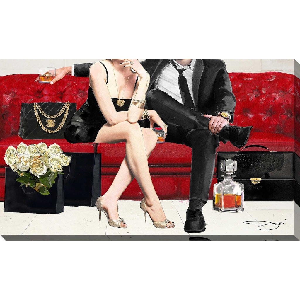 "Cocktail Hour" by Jodi Print on Canvas