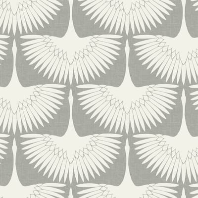 Genevieve Gorder Feather Flock Removable Peel and Stick Wallpaper - 28 sq. ft.