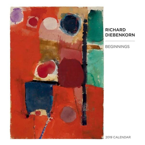 Shop 2019 Diebenkorn Beginnings 2019 Wall Calendar Modern