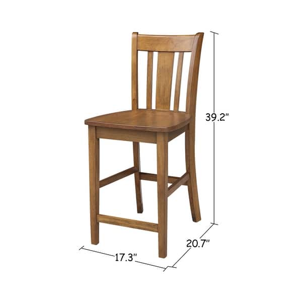 dimension image slide 17 of 21, Copper Grove Wistman Bar Stool