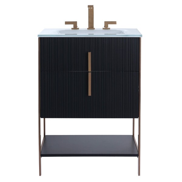 Fine Fixtures Serenity Modern bathroom vanity - Bed Bath