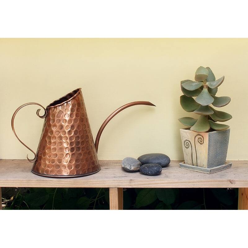 Achla Designs Brass Watering Can, Antique Finish