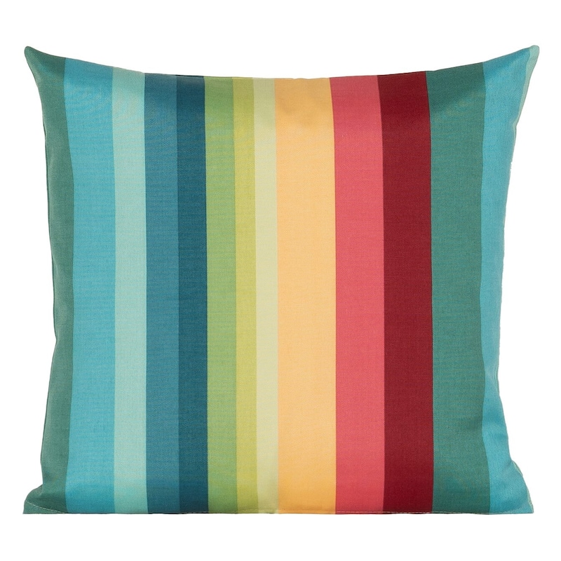 Siscovers Shore Stripe Solarium Indoor/Outdoor Throw Pillow