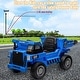 preview thumbnail 21 of 38, 12V Kids Ride On Dump Truck with Electric Dump Bed and Shovel