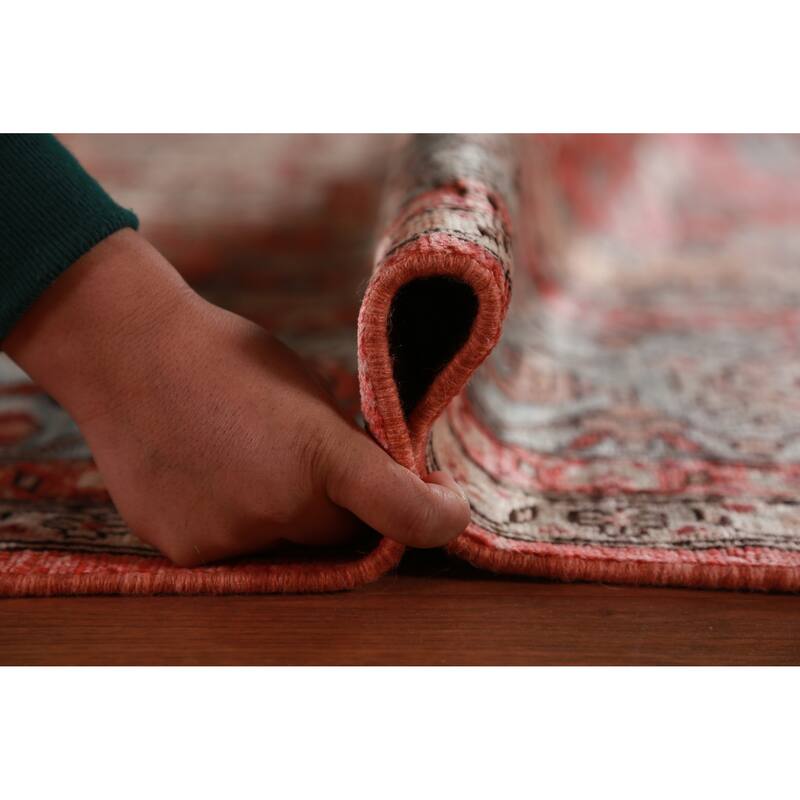 Vegetable Dye Heriz Serapi Oriental Large Rug Handmade Wool Carpet - 10'2"x 14'1"