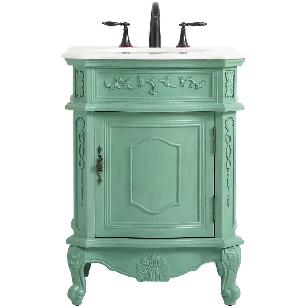 Elegant Lighting VF-1031-VW Berkshire 24" Free Standing Single Basin