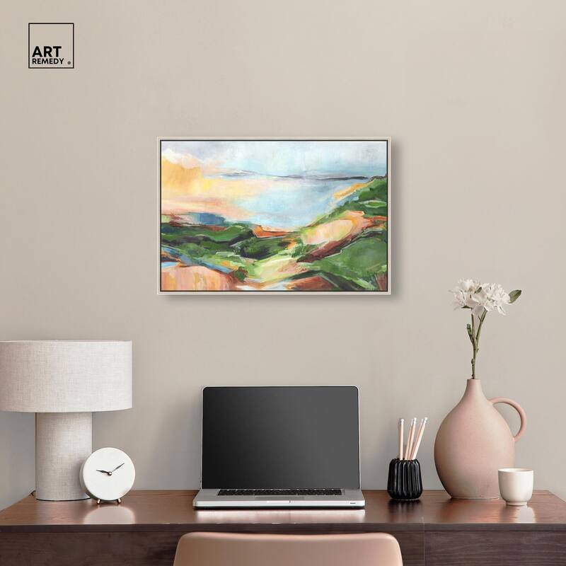 Abstract Landscape Canvas by Art Remedy