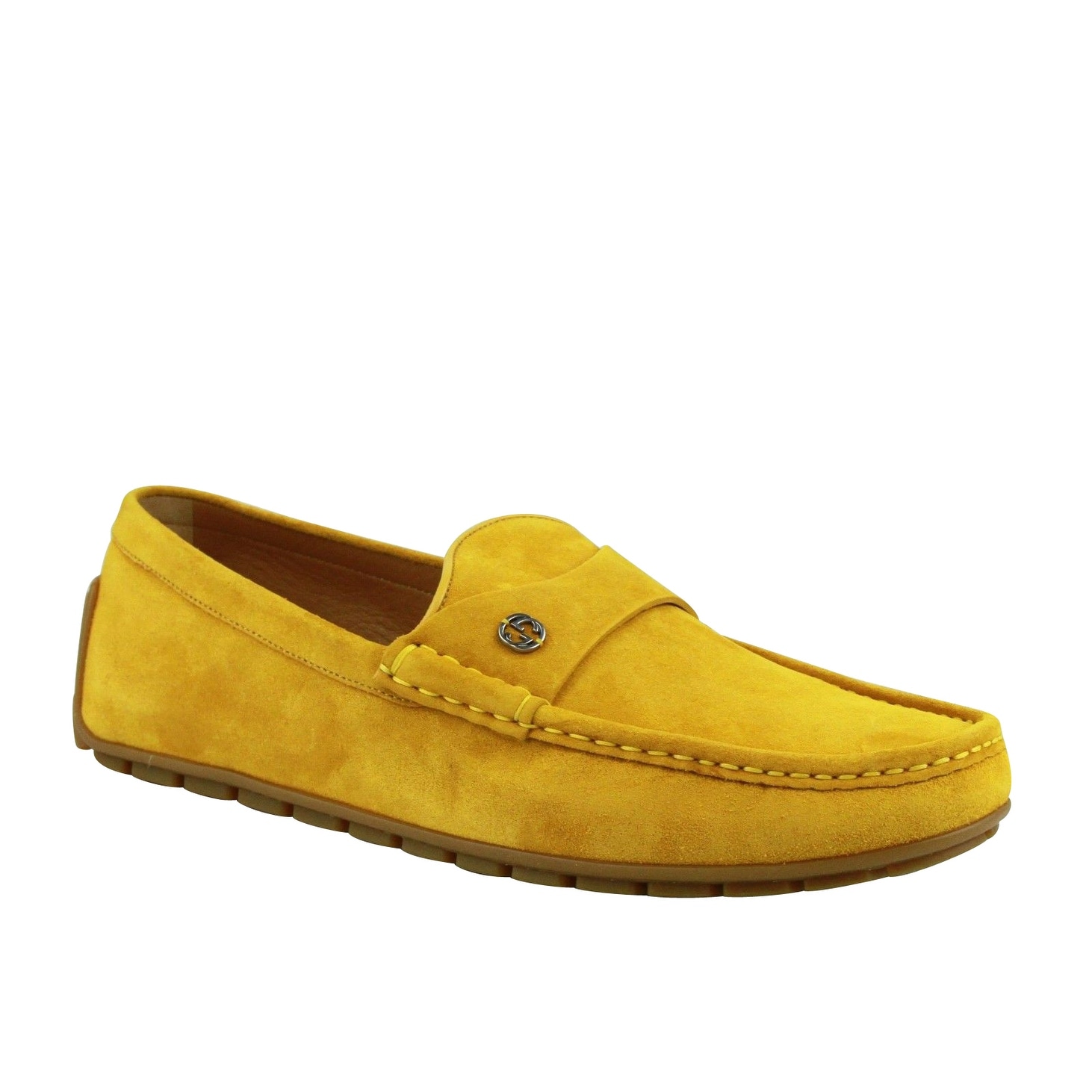yellow gucci shoes