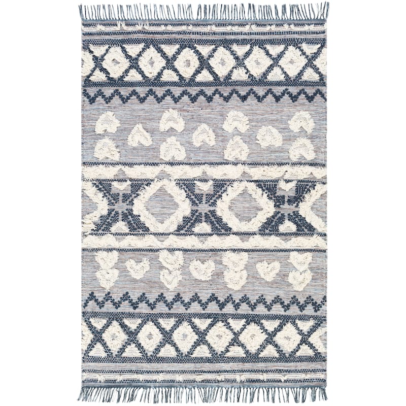 Helston Handmade Tribal Wool Area Rug