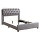 preview thumbnail 25 of 47, Glory Furniture Marilla G1500C-FB-UP Full Bed , BLACK
