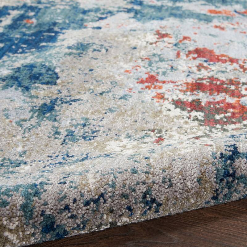Nourison Artworks Textured Abstract Modern Area Rug