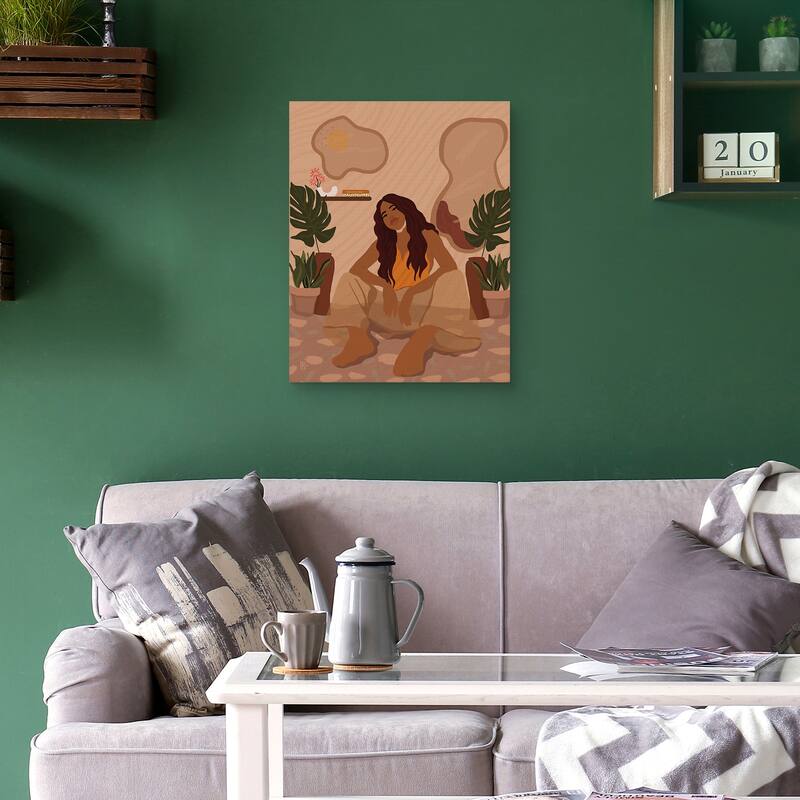 Plant Bae by Princella Canvas Art Print