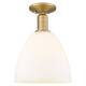 Option Brushed Brass / Matte White