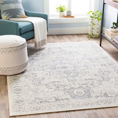 Livabliss Tyrus Traditional Medallion Area Rug