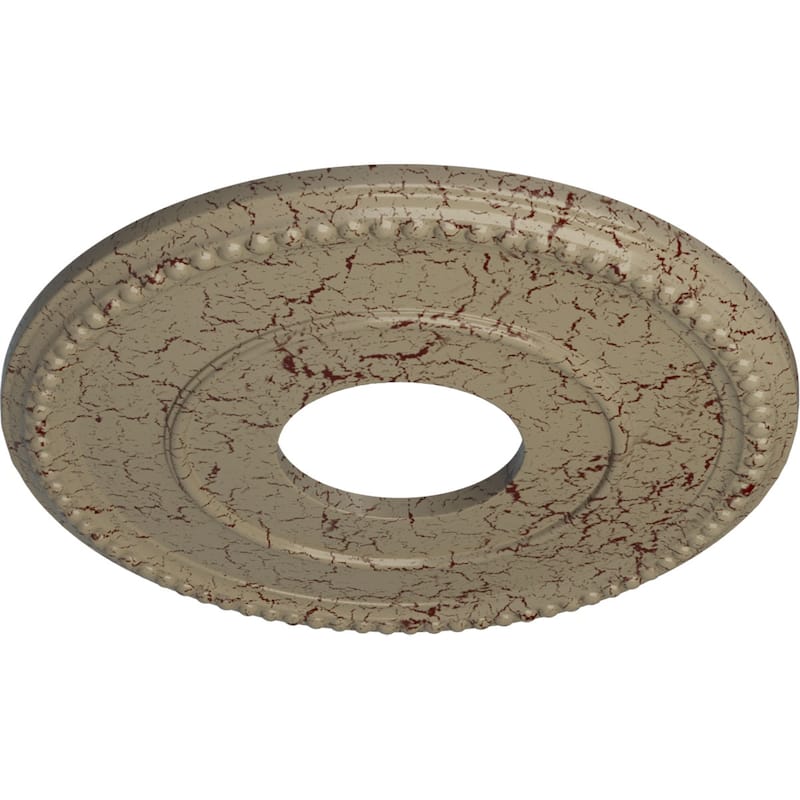 12 1/2"OD x 3 7/8"ID x 3/4"P Bradford Ceiling Medallion