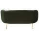 preview thumbnail 16 of 21, SAFAVIEH Couture High Line Collection Alena Off-White Polyester Blend Loveseat