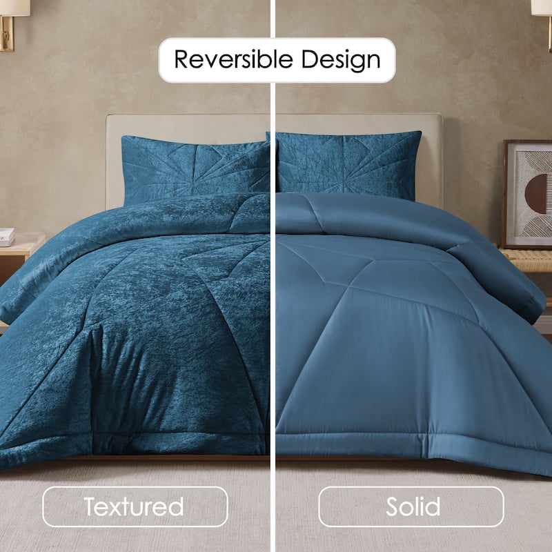 Gabriel Geometric Quilted Comforter Set