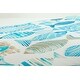 preview thumbnail 4 of 3, Pillow Perfect Outdoor Hooked Seaside Blue Squared Corners Seat Cushion (Set of 2) - 16 X 18.5 X 3
