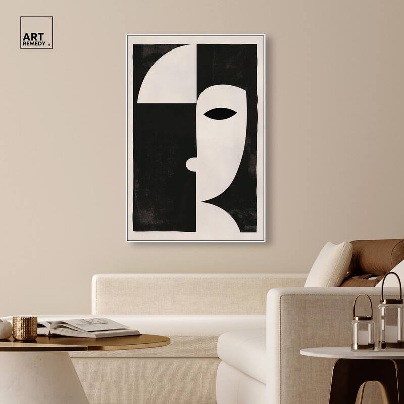 The Mask II Canvas by Art Remedy